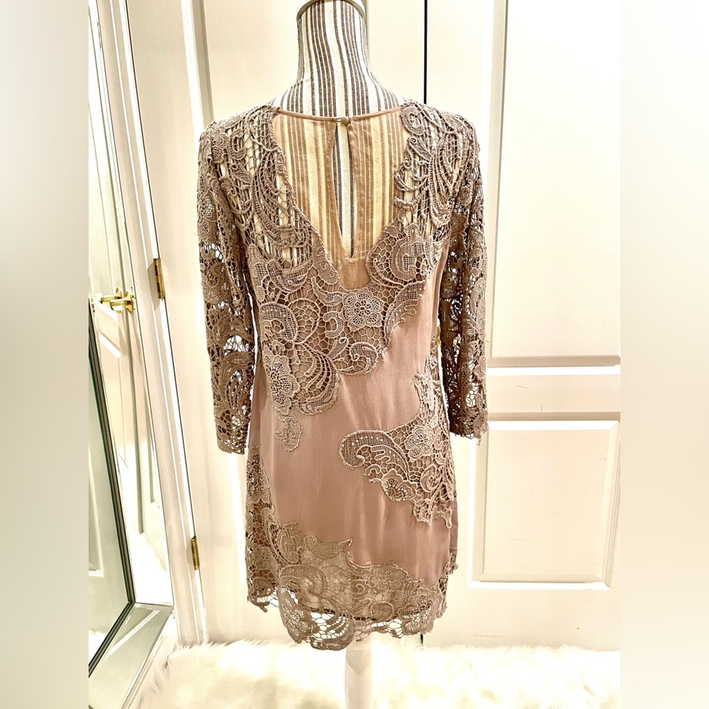 yoana  Baraschi designer lace dress.  It is incredibly beautiful and fully lined